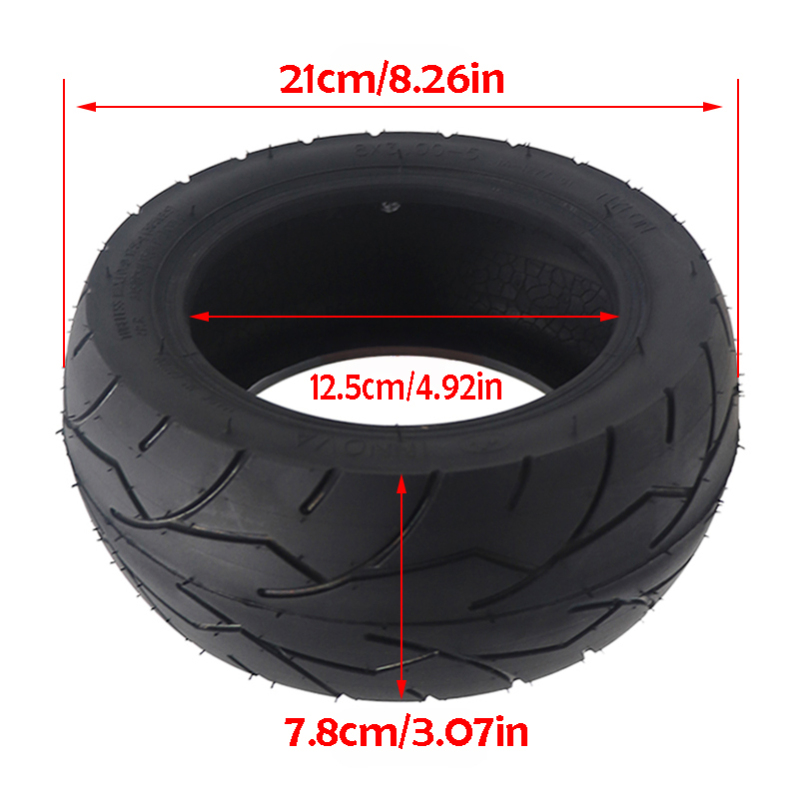 إطار بدون أنبوب مقاس 8x3.00-5  - مراجعة Scooter Tire وسعره