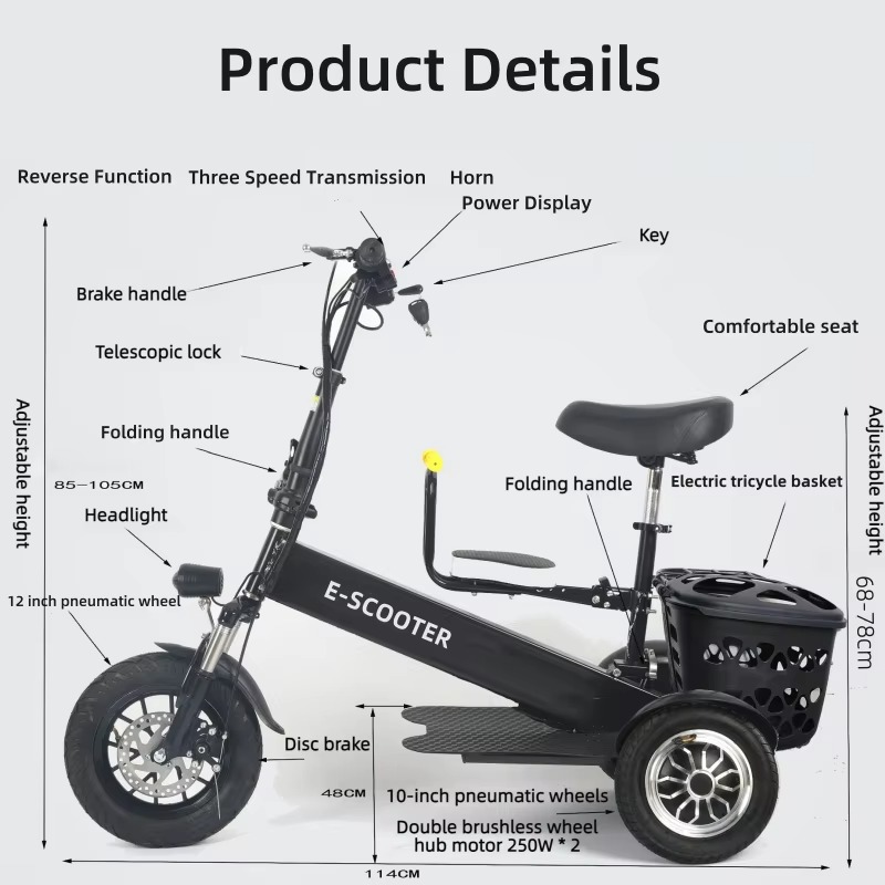 【2026】سكوتر كهربائي قابل للطي  - مراجعة Folding Electric Scooter وسعره