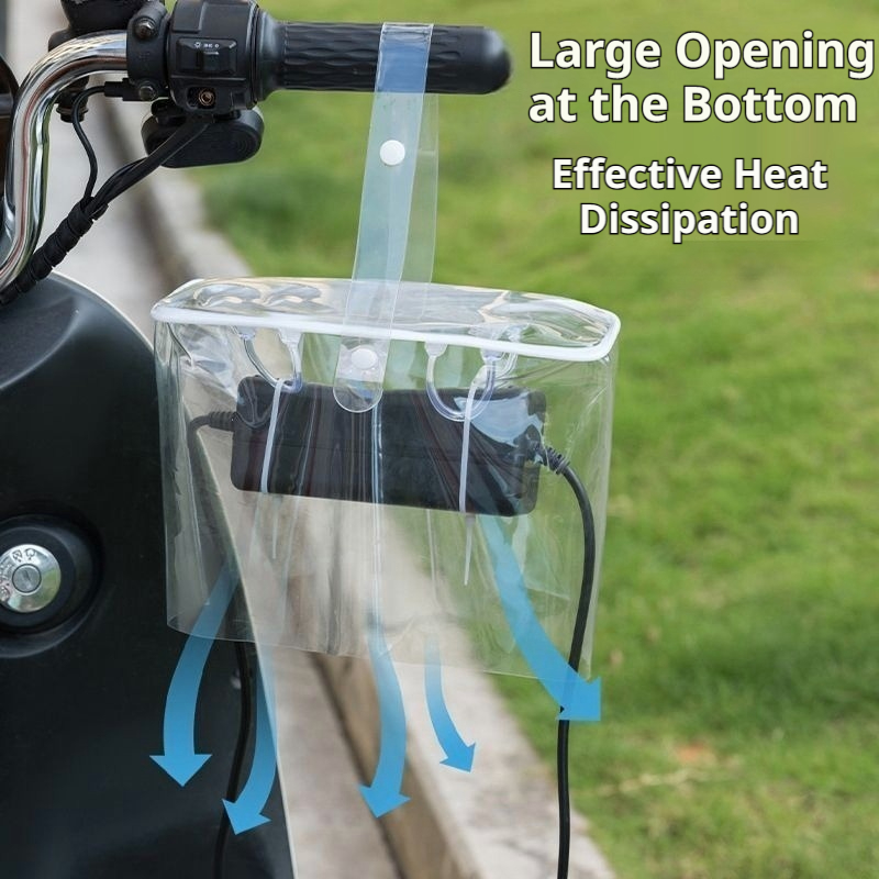 غطاء واقي من المطر لشاحن السكو - مراجعة Electric Scooter Rain Cover وسعره